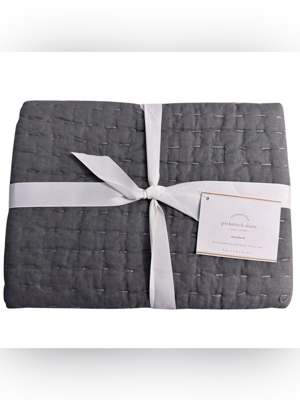 Pottery Barn Pick-Stitch Sham